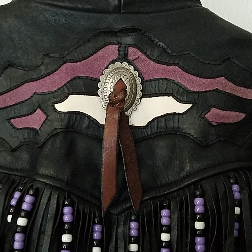 Leather Riding Jacket - Picture 5 of 6